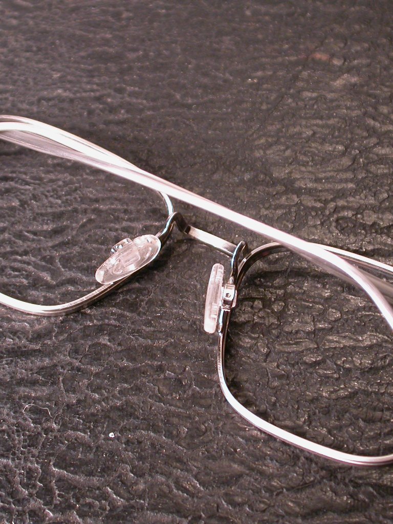 Warby Parker Stanley Silver Steel Metal Eyeglasses Frames Made In Japan — image 8 of 8